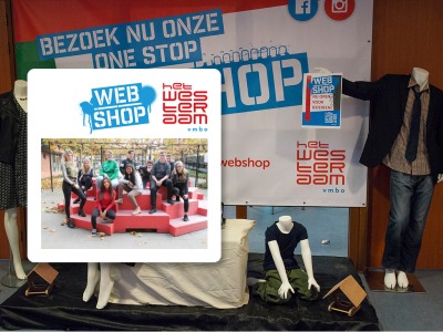 Al 3e schooljaar een eigen webshop op Het Westeraam Elst